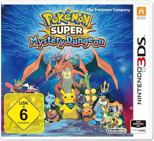 Nintendo 3DS - Pokemon Super Mystery Dungeon (DE Version) (mit OVP) (gebraucht) NEUWERTIG