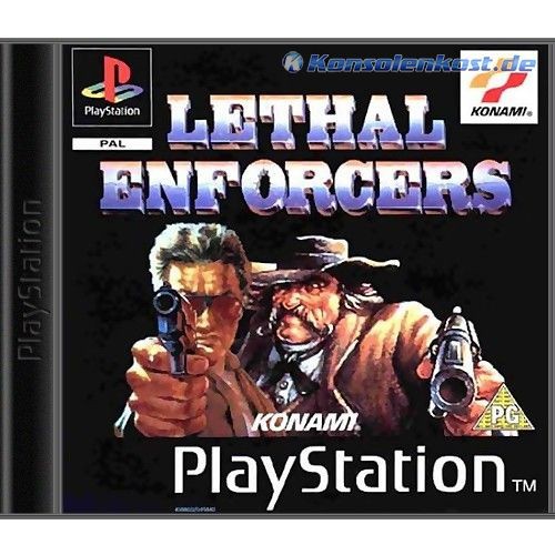 PS1 - Lethal Enforcers (mit OVP) (gebraucht) USK18