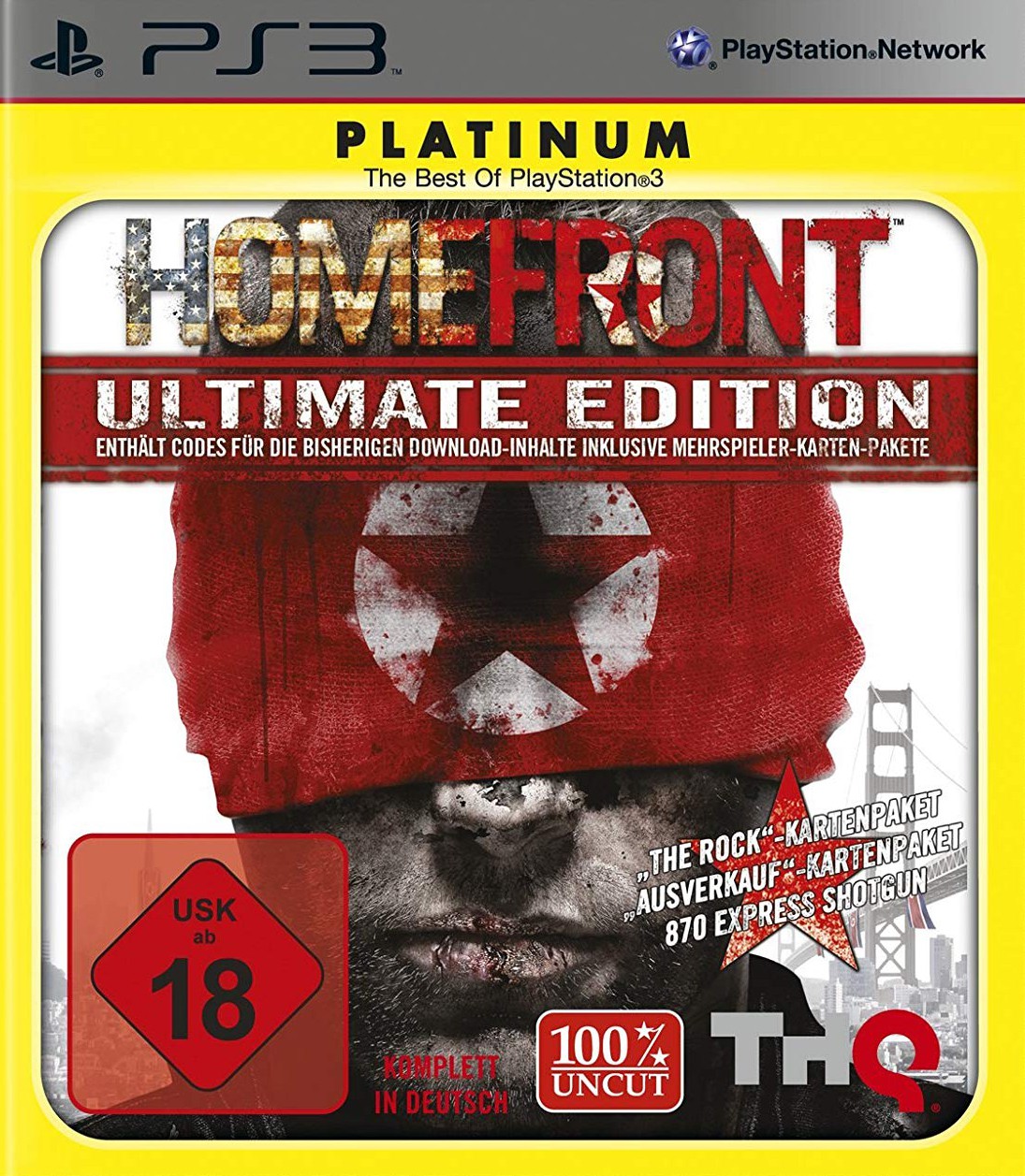 PS3 - Homefront #Ultimate Edition [Platinum] (DE Version) (mit OVP) (gebraucht) NEUWERTIG USK18