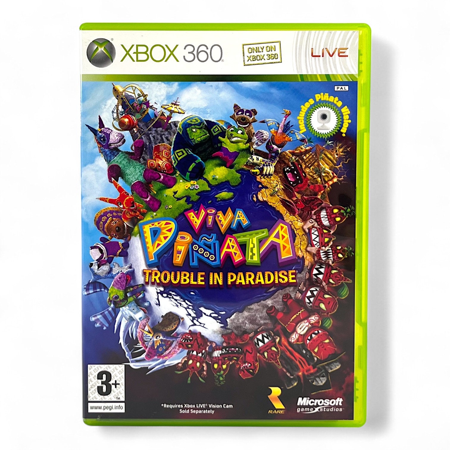 Xbox 360 - Viva Pinata: Chaos im Paradies / Trouble in Paradise (POL Version) (mit OVP) (sehr guter Zustand) (gebraucht)