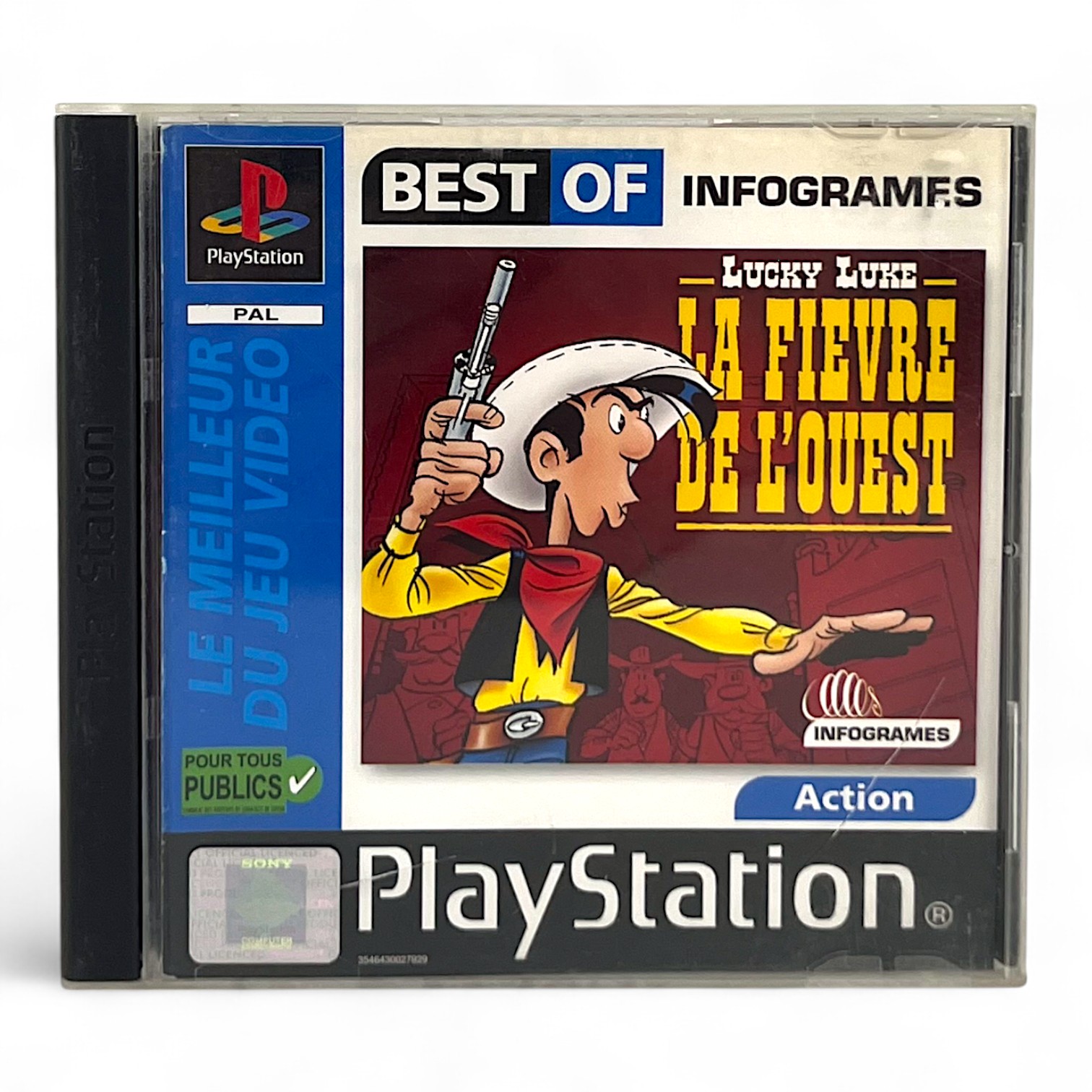 Lucky Luke – La Fièvre De L’Ouest – PS1 – Complet – Version Française