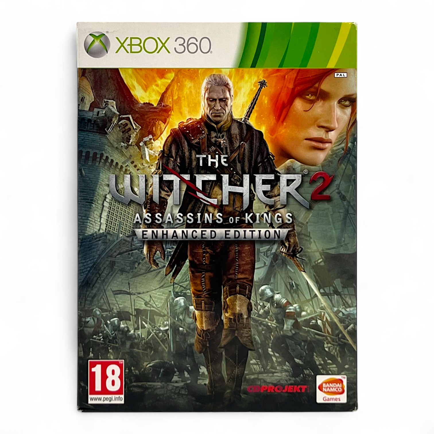 Xbox 360 - The Witcher 2: Assassins of Kings #Enhanced Edition (AT Version) (mit OVP / Pappschuber) (gebraucht) USK18