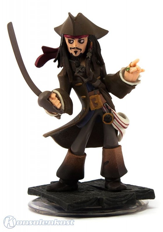 Disney Infinity - Figur: Käpt'n Jack Sparrow (sehr guter Zustand) (gebraucht)