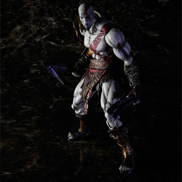 Merchandise - God of War 3 Kai Action Figur: Kratos 22cm [Play Arts] (mit OVP) (gebraucht) NEUWERTIG