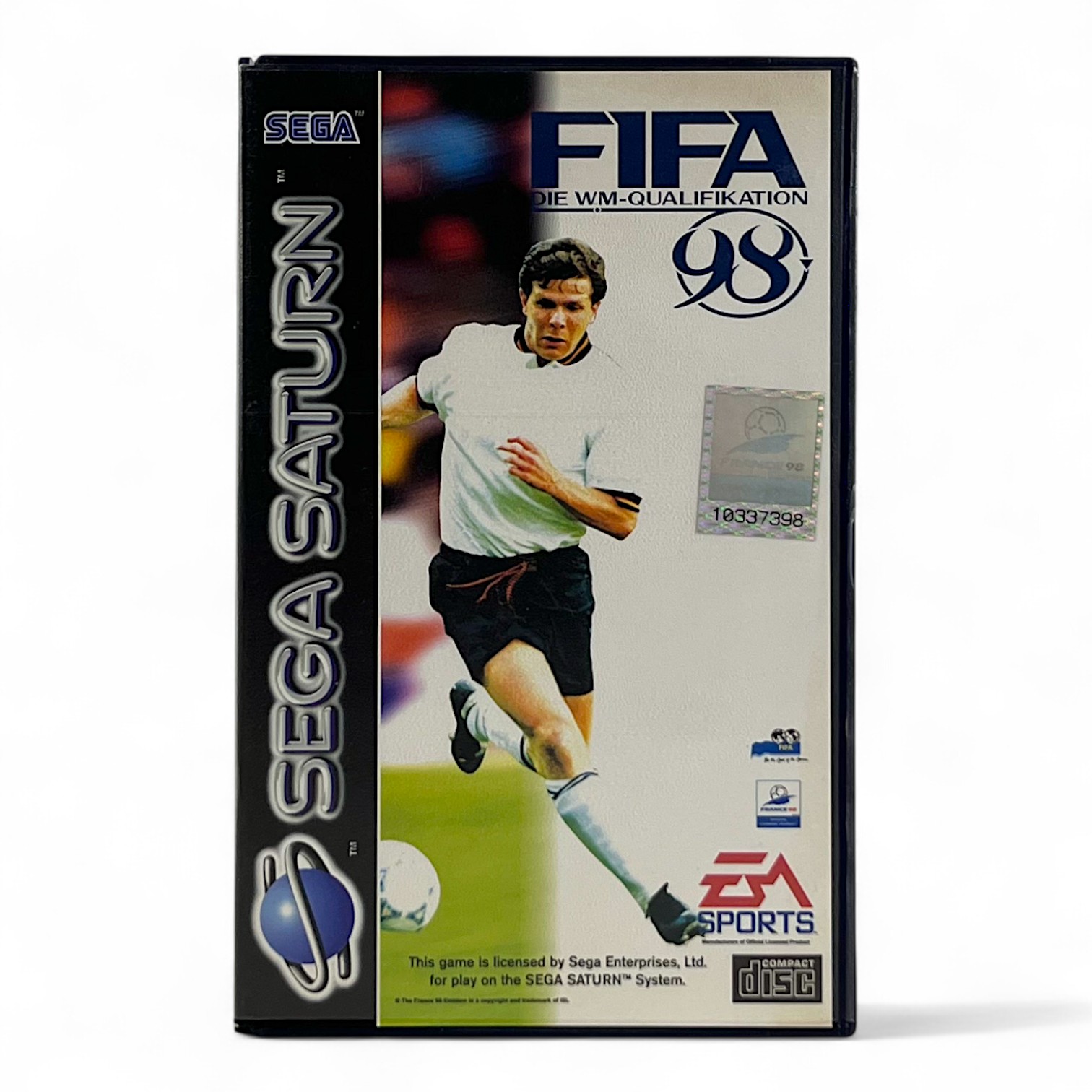 Sega Saturn - FIFA 98: Die WM-Qualifikation (DE Version) (mit OVP) (gebraucht)