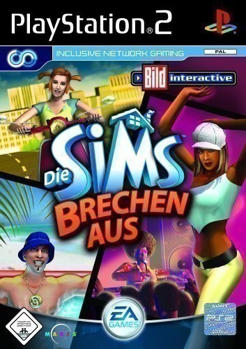 PS2 - Die Sims brechen aus / Bustin Out (DE Version) (mit OVP) (OVP beschädigt) (gebraucht)
