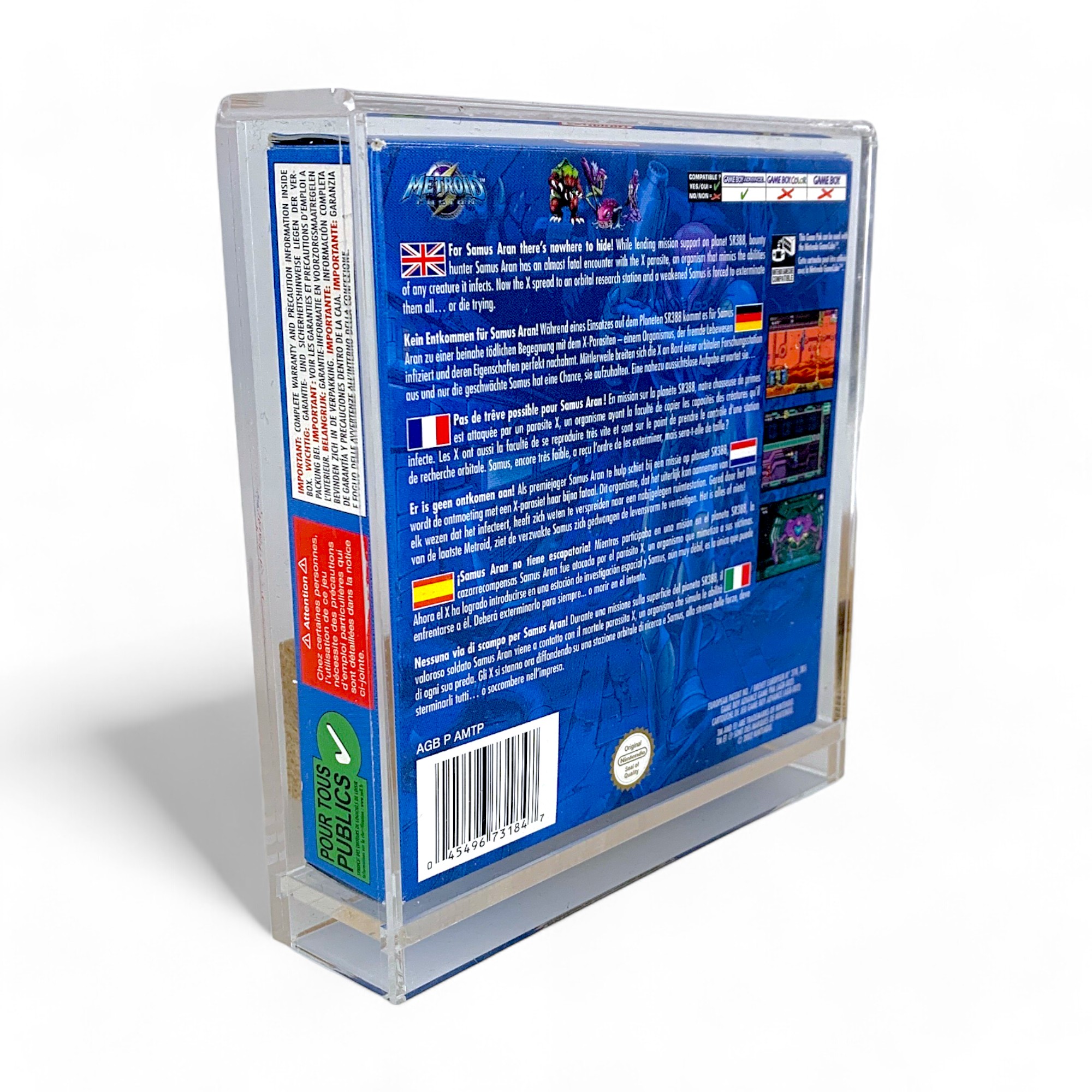 Generico Custodia Acrilica Compatibile Con Giochi GameBoy - Foto 10