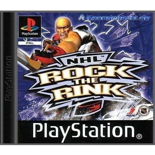 PS1 - NHL Rock the Rink (mit OVP) (OVP beschädigt) (gebraucht)