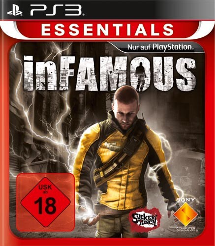 PS3 - inFamous [Essentials] (DE Version) (nur CD) (gebraucht) USK18