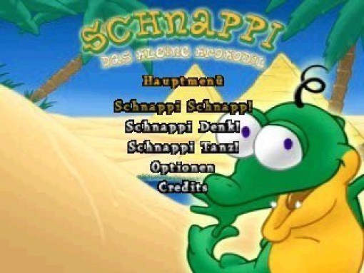 PS1 Playstation 1 PAL schnappi 3 fun games