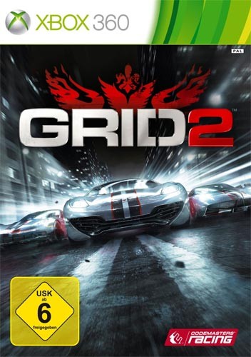 Xbox 360 - Grid 2 (DE Version) (mit OVP) (sehr guter Zustand) (gebraucht)