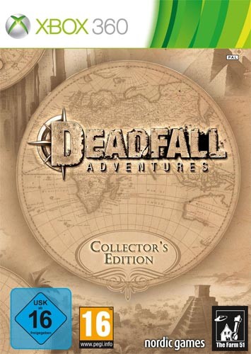 Xbox 360 - Deadfall Adventures #Collector's Edition (DE Version) (mit OVP / Big Box) (sehr guter Zustand) (gebraucht)