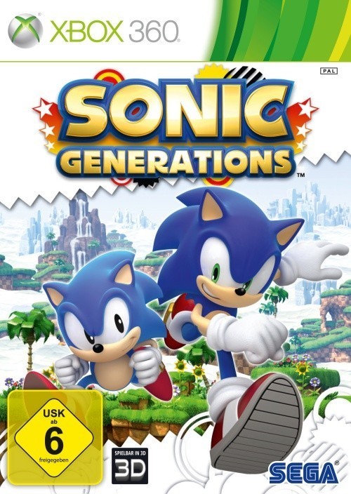 Xbox 360 - Sonic Generations (DE Version) (mit OVP) (gebraucht) NEUWERTIG