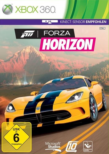 Xbox 360 - Forza Horizon (DE Version) (mit OVP) (gebraucht) NEUWERTIG
