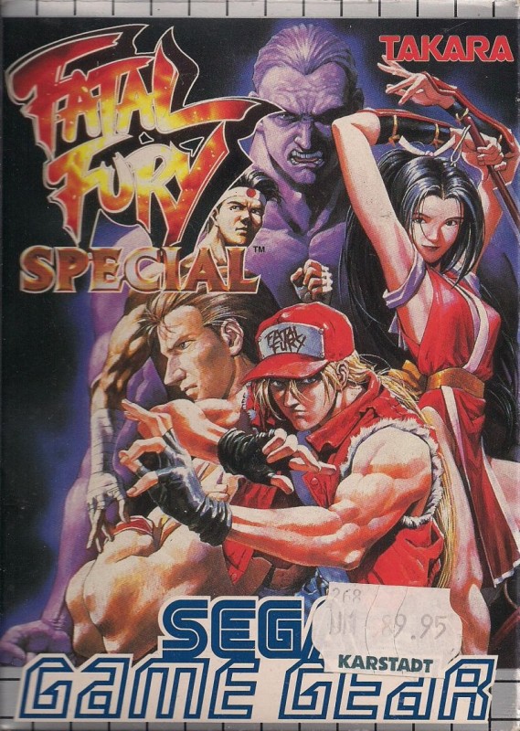 Game Gear - Fatal Fury Special (Modul) (sehr guter Zustand) (gebraucht)