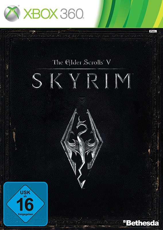 Xbox 360 - The Elder Scrolls V: Skyrim (DE Version) (CD mit Anl.) (gebraucht)