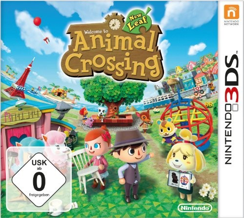 Nintendo 3DS - Animal Crossing: New Leaf (DE Version) (Modul) (starke Gebrauchsspuren) (gebraucht)