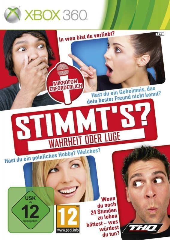Xbox 360 - Stimmt's: Wahrheit oder Lüge (DE Version) (mit OVP) (gebraucht) NEUWERTIG