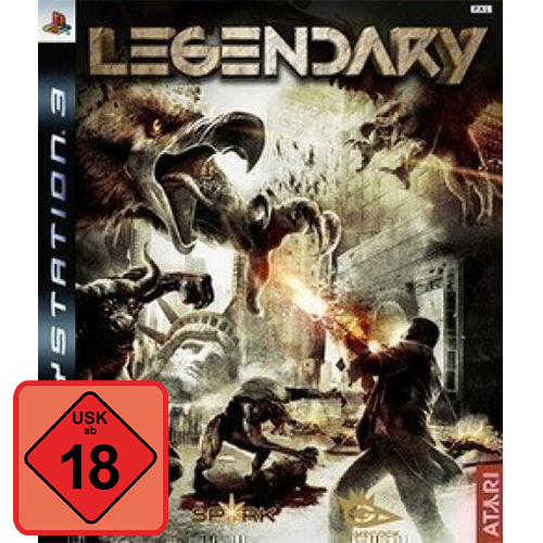 PS3 - Legendary (DE Version) (nur CD) (gebraucht) USK18