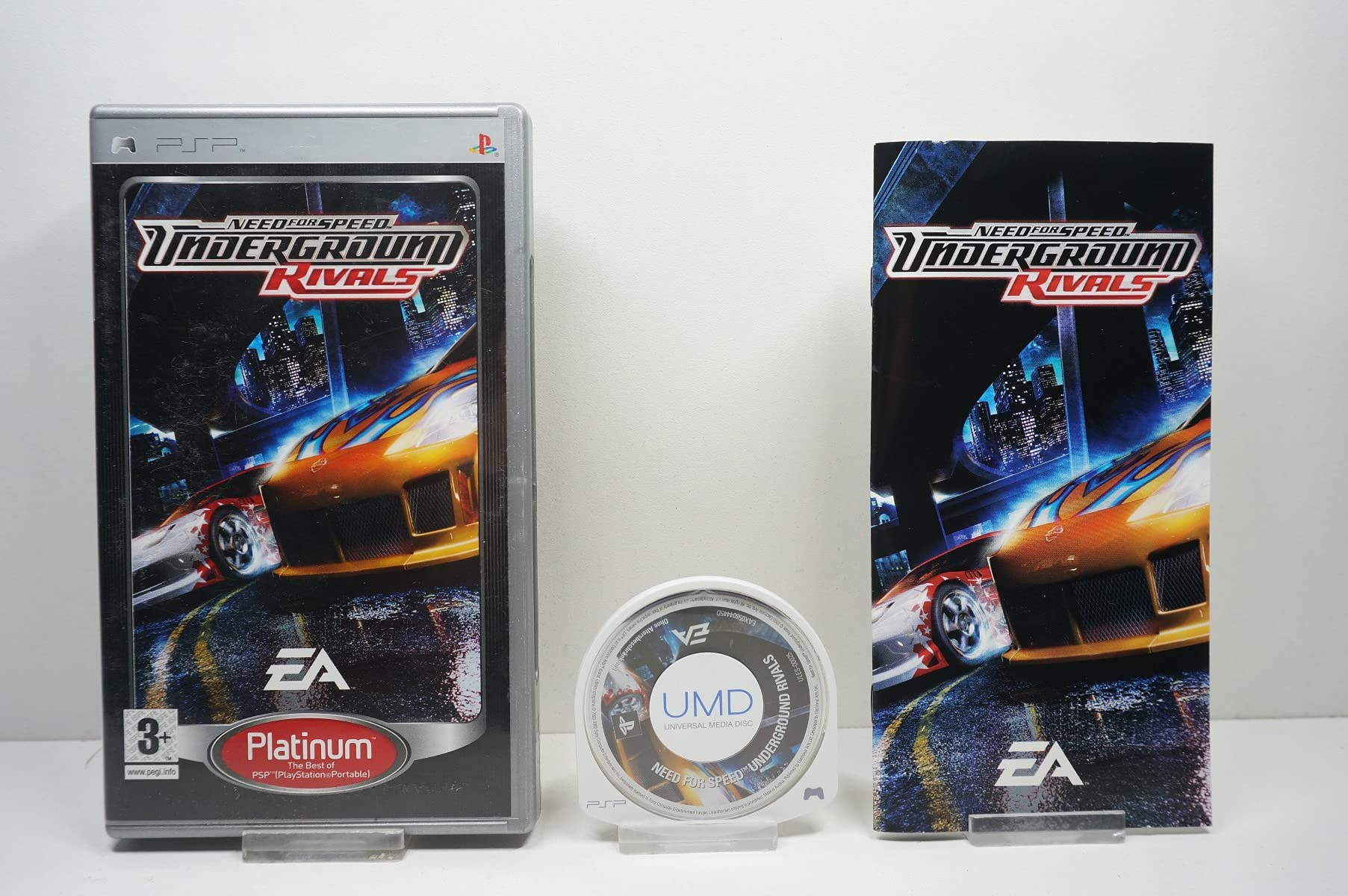 PSP - Need for Speed: Underground Rivals [Platinum] (UK Version) (mit OVP) (sehr guter Zustand) (gebraucht)