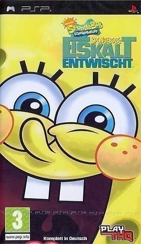 PSP - Sponge Bob: Eiskalt entwischt (AT Version) (mit OVP) (gebraucht)