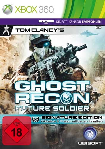 Xbox 360 - Ghost Recon: Future Soldier #Signature Edition (DE Version) (mit OVP) (sehr guter Zustand) (gebraucht) USK18