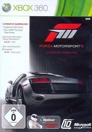 Xbox 360 - Forza Motorsport 3 #Ultimative Sammlung (DE Version) (mit OVP) (sehr guter Zustand) (gebraucht)