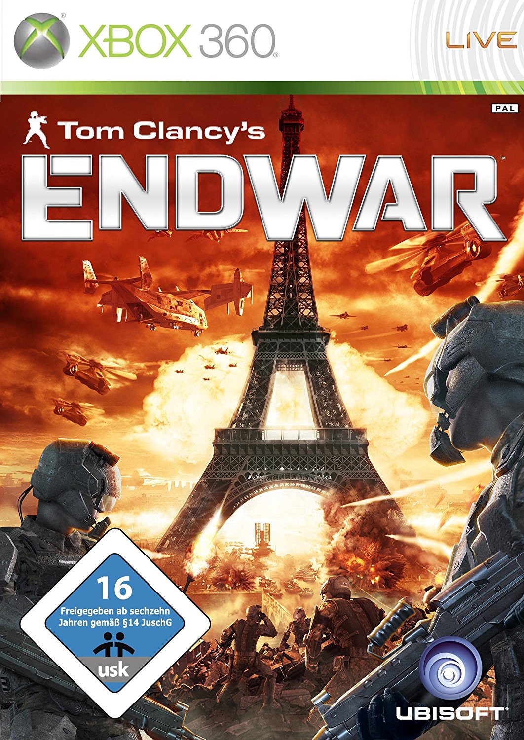 Xbox 360 - Tom Clancy's End War (DE Version) (CD mit Anl.) (gebraucht)