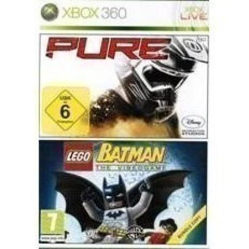 Xbox 360 - Pure + LEGO Batman (DE Version) (nur CDs) (gebraucht)