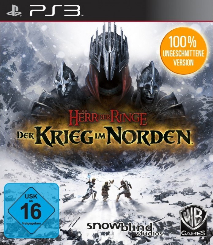 PS3 - Der Herr der Ringe: Der Krieg im Norden (DE Version) (mit OVP / Steelbook) (sehr guter Zustand) (gebraucht)