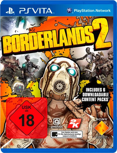 PS Vita - Borderlands 2 (DE Version) (mit OVP) (gebraucht) NEUWERTIG USK18