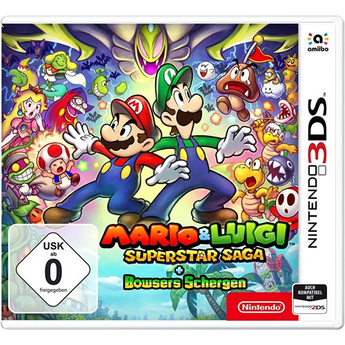 Nintendo 3DS - Mario & Luigi Superstar Saga + Bowsers Schergen (DE Version) (mit OVP) (gebraucht) NEUWERTIG