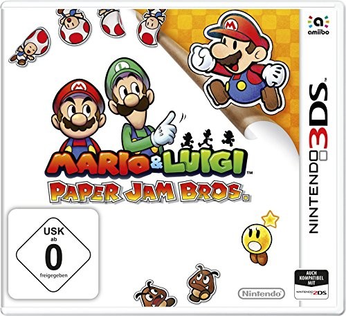 Nintendo 3DS - Mario & Luigi: Paper Jam Bros. (DE Version) (mit OVP) (gebraucht) NEUWERTIG