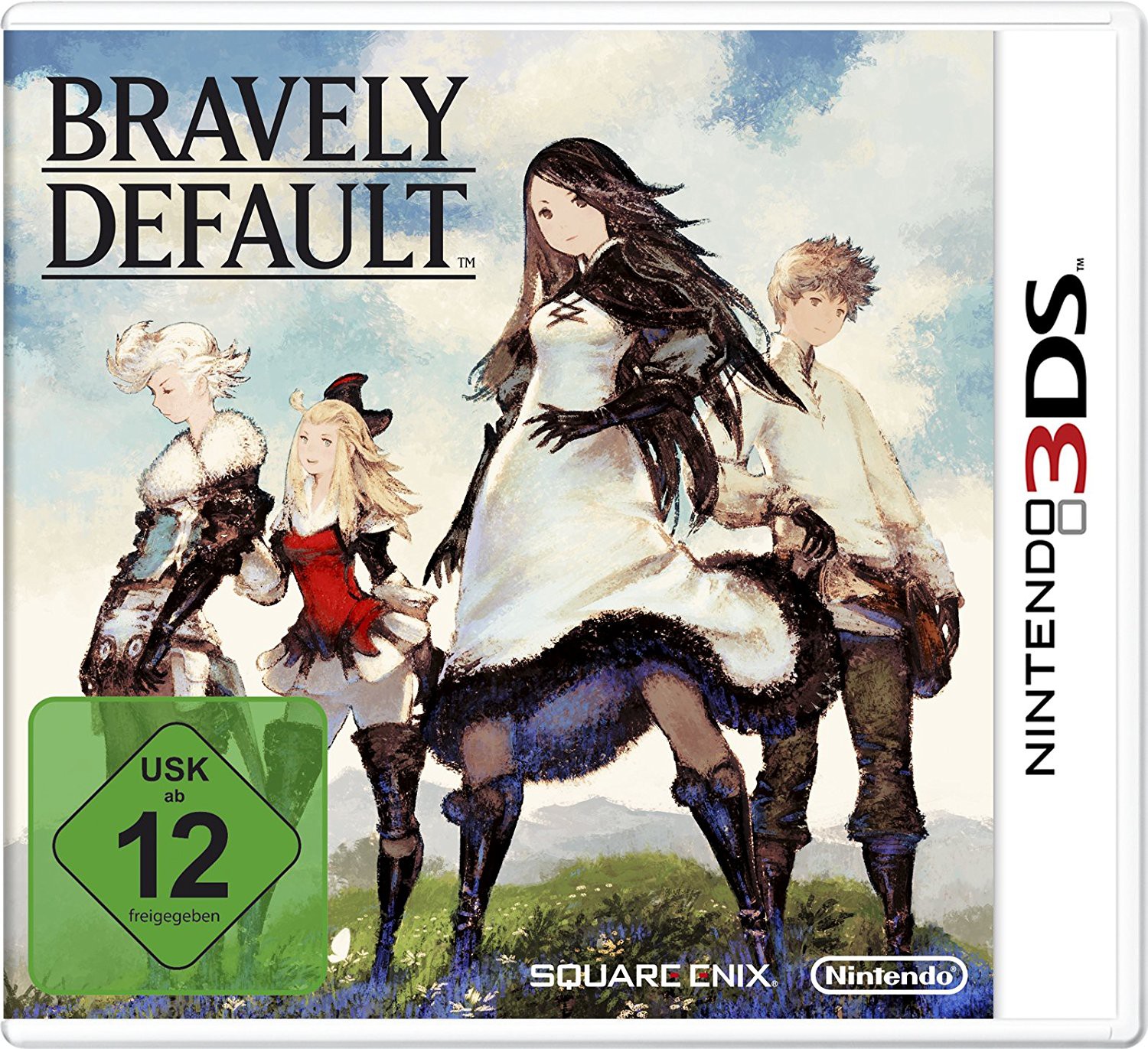 Nintendo 3DS - Bravely Default (DE Version) (mit OVP) (gebraucht) NEUWERTIG