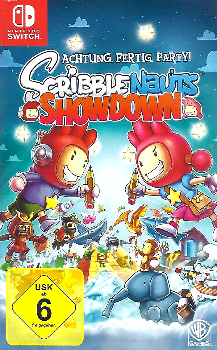 Nintendo Switch - Scribblenauts: Showdown (DE Version) (mit OVP) (gebraucht) NEUWERTIG