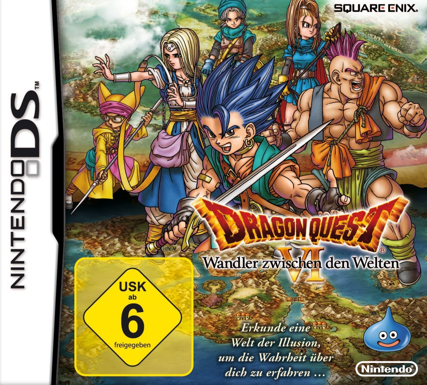 Nintendo DS - Dragon Quest VI: Wandler zwischen den Welten (DE Version) (mit OVP) (gebraucht) NEUWERTIG