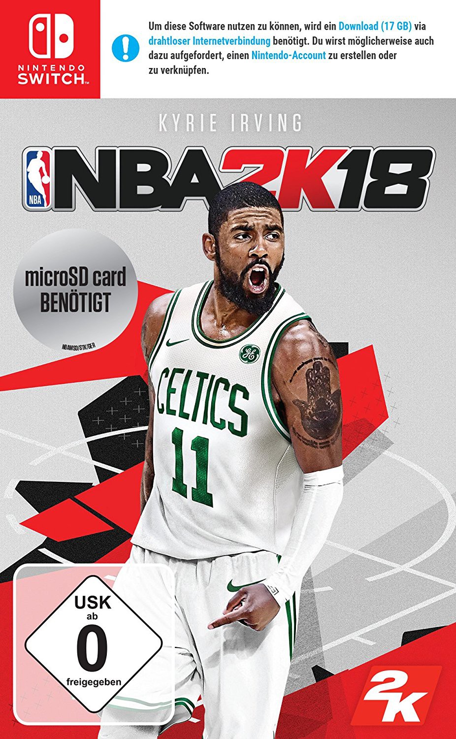 Nintendo Switch - NBA 2K18 (DE Version) (mit OVP) (gebraucht) NEUWERTIG