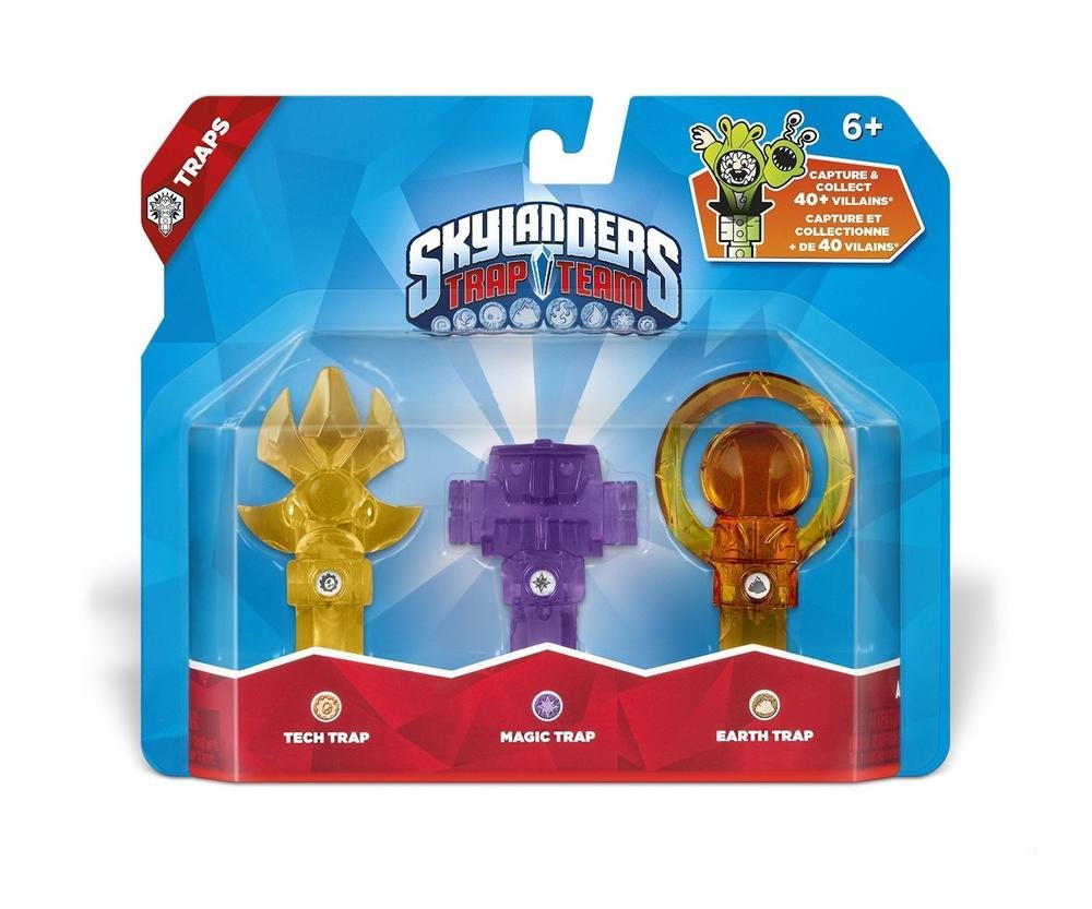 Skylanders - Trap Team Triple Pack: Tech Trap + Magic Trap + Earth Trap (sehr guter Zustand) (gebraucht)