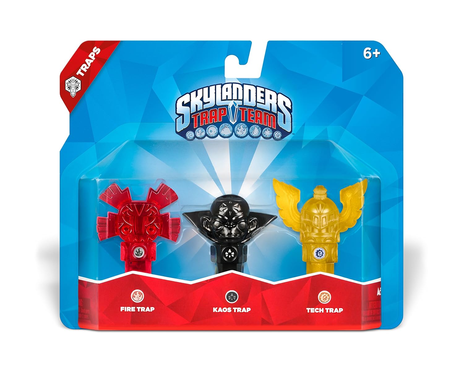 Skylanders - Trap Team Triple Pack: Fire Trap + Kaos Trap + Tech Trap (sehr guter Zustand) (gebraucht)