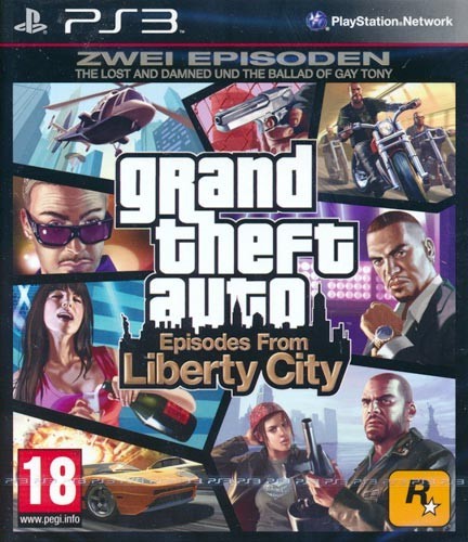 PS3 - Grand Theft Auto / GTA: Episodes from Liberty City (AT Version) (mit OVP) (gebraucht) USK18