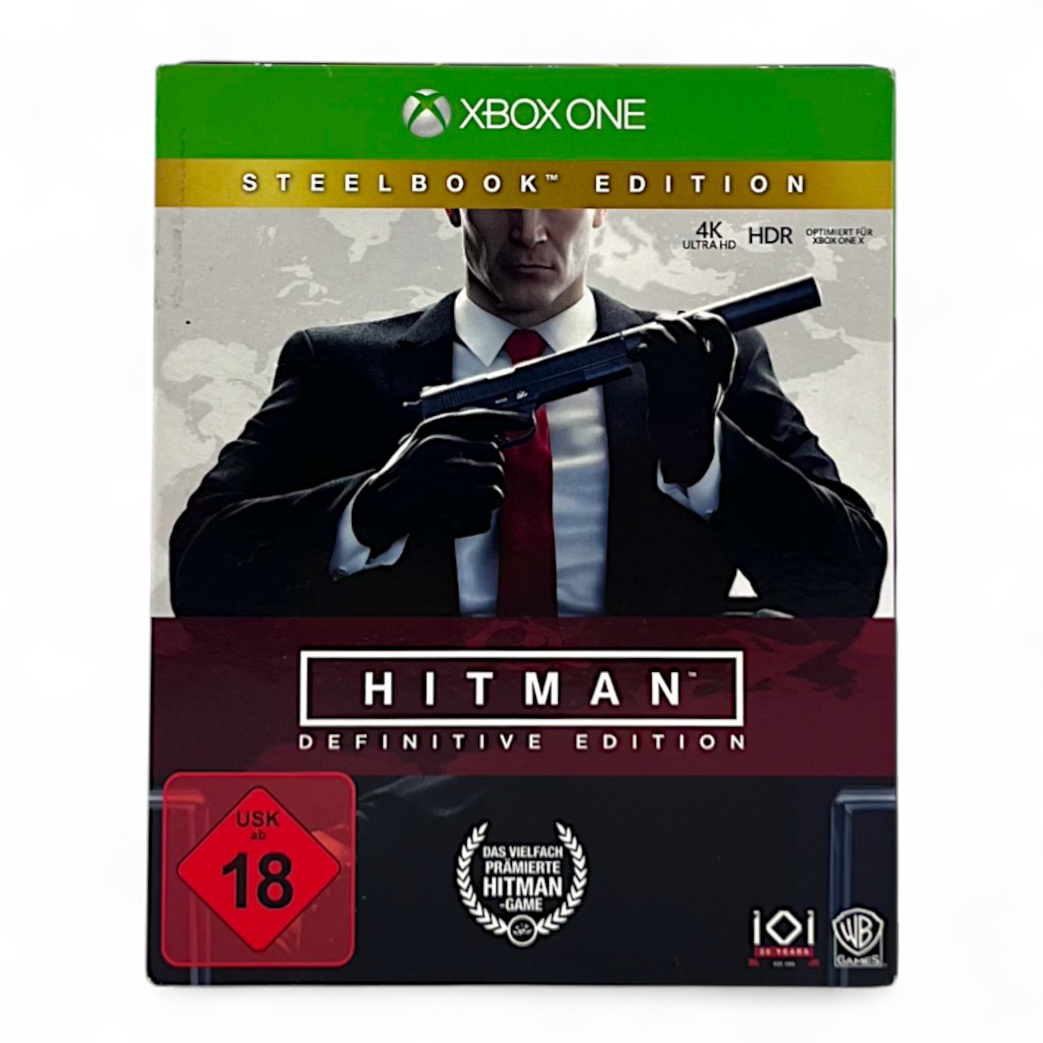 Xbox One - Hitman #Definitive Edition Steelbook (ohne Spiel) (mit OVP) (sehr guter Zustand) (gebraucht)