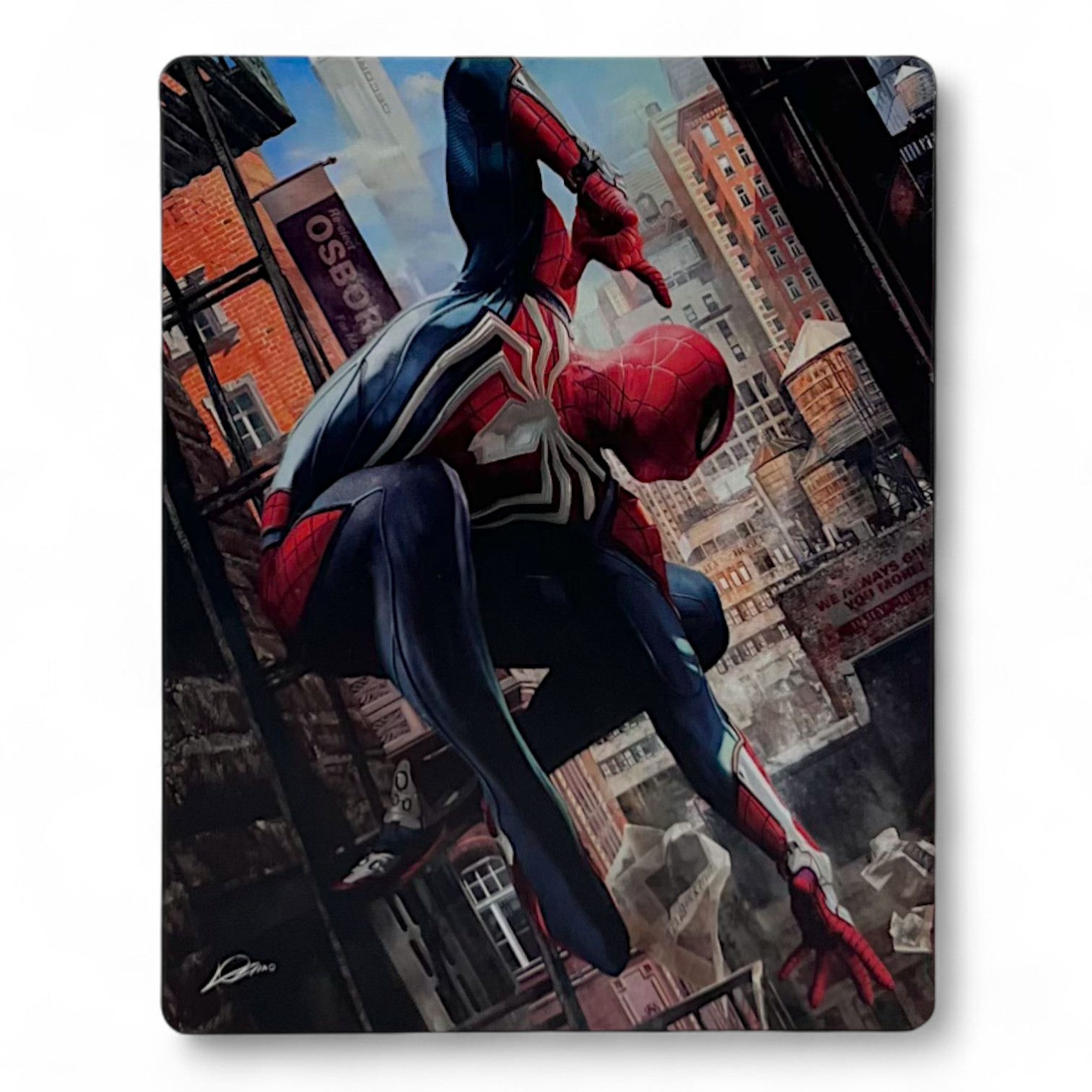 PS4 - Spiderman Steelbook (ohne Spiel) (mit OVP) (sehr guter Zustand) (gebraucht)
