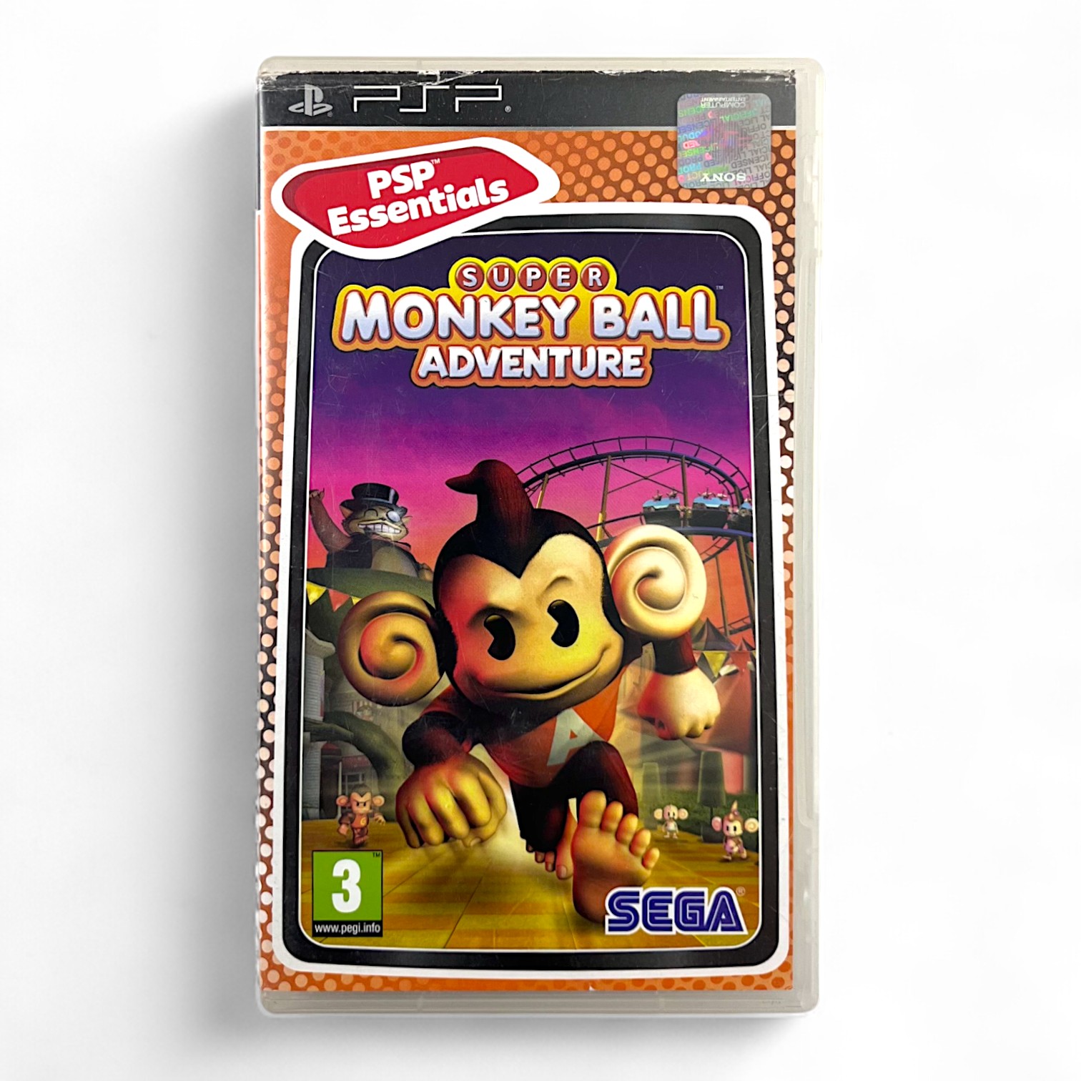 PSP - Super Monkey Ball Adventure [Essentials] (AT Version) (mit OVP) (gebraucht)