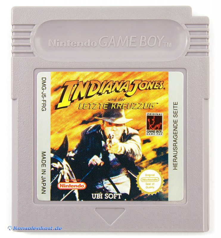 Indiana Jones And The Last Crusade Game Boy Cartridge (Renewed/Refurbished)