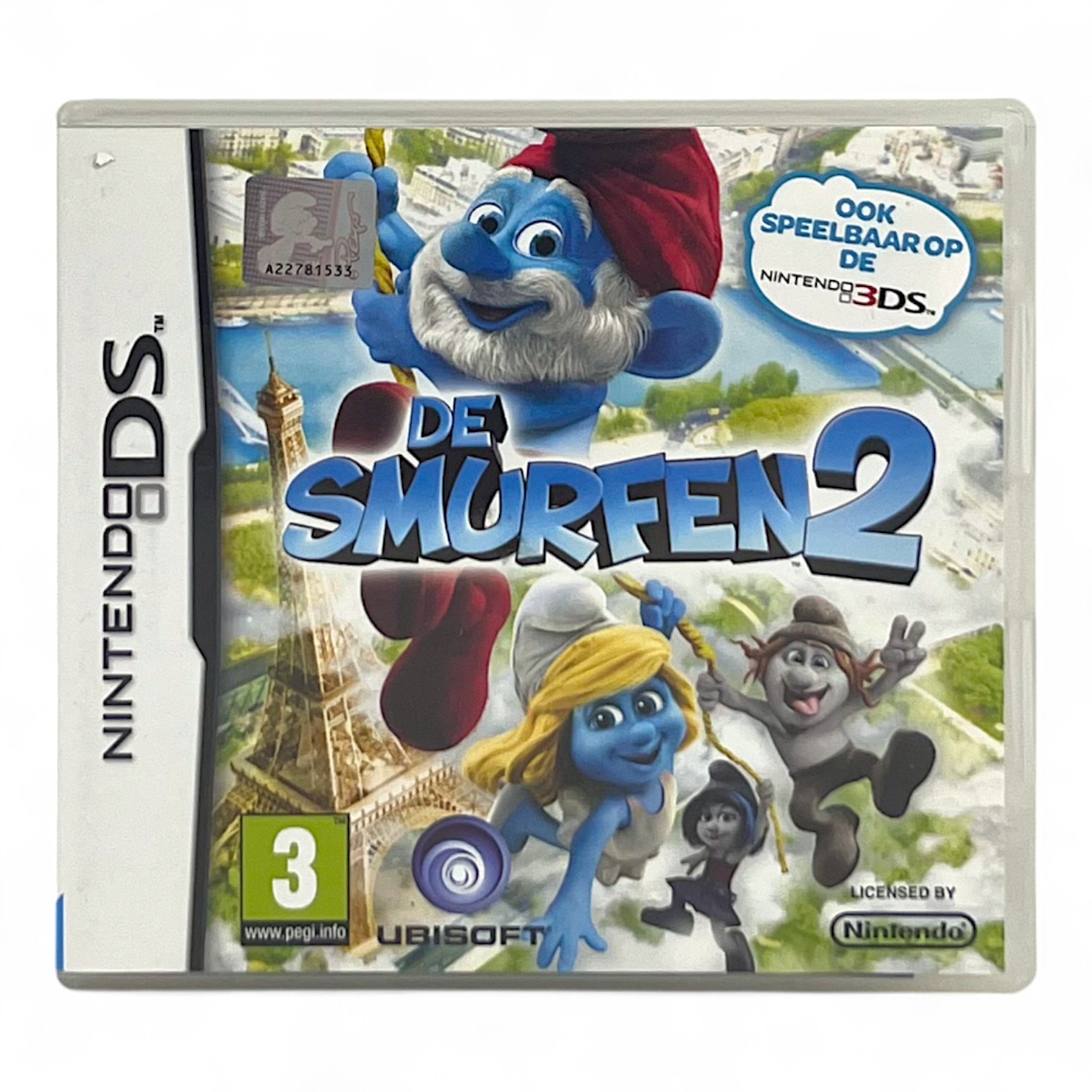 Nintendo DS - Die Schlümpfe 2 / De Smurfen 2 (NLD Version) (mit OVP) (sehr guter Zustand) (gebraucht)