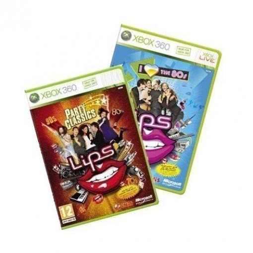 Xbox 360 - Lips: I love the 80s + Party Classics (gebraucht)