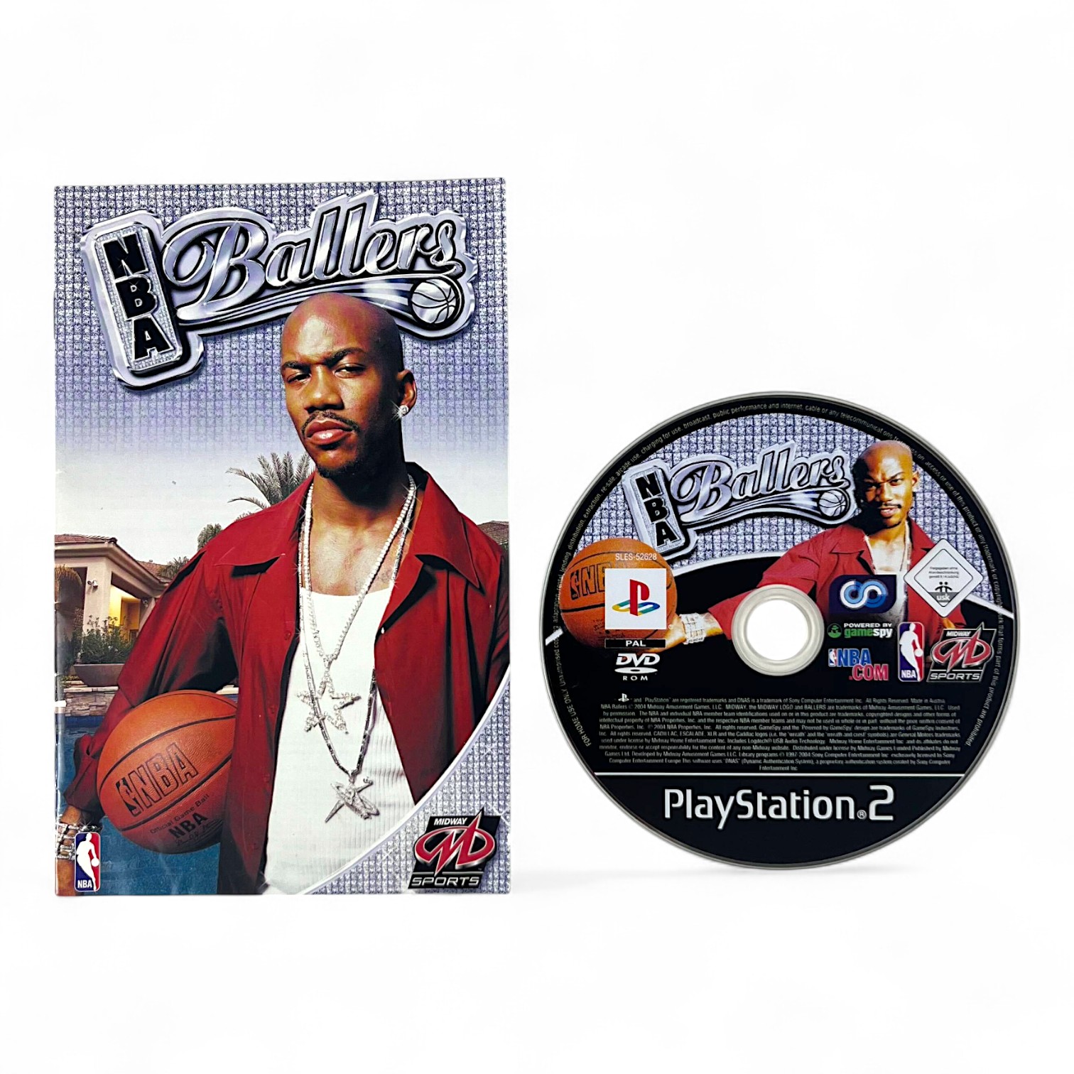 PS2 - NBA Ballers (DE Version) (CD mit Anl.) (gebraucht)