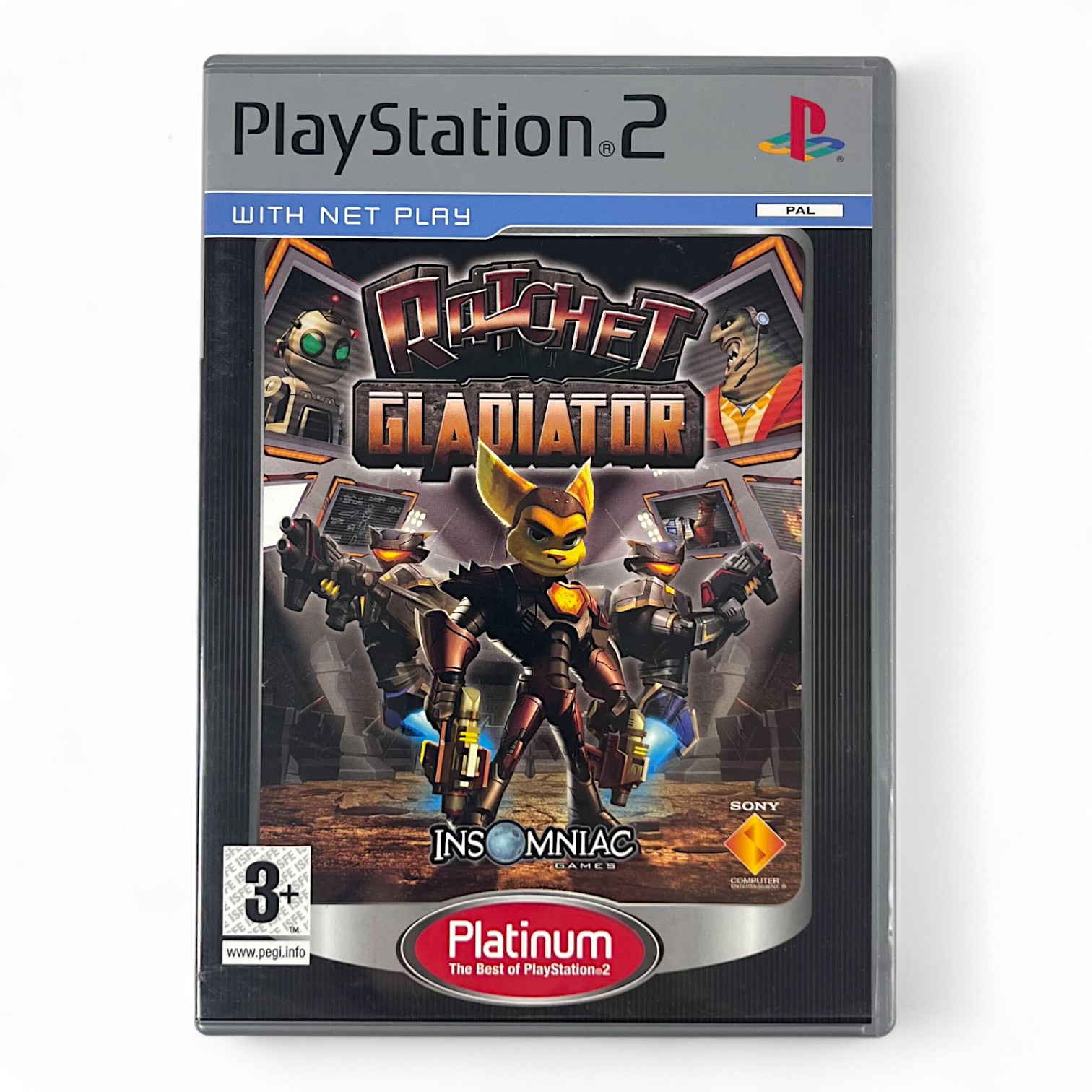PS2 - Ratchet: Gladiator [Platinum] (PRT Version) (mit OVP) (gebraucht)