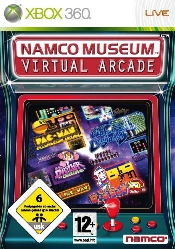 Xbox 360 - Namco Museum: Virtual Arcade (DE Version) (mit OVP) (OVP beschädigt) (gebraucht)