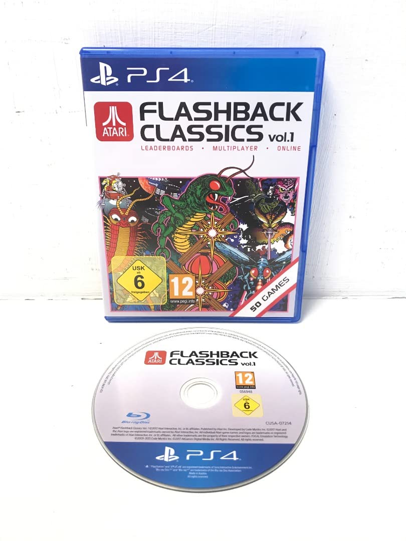PS4 Sony Playstation Atari Flashback Classics DE with original  pack